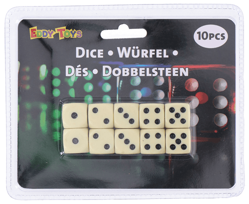 Terninger 10 Stk.