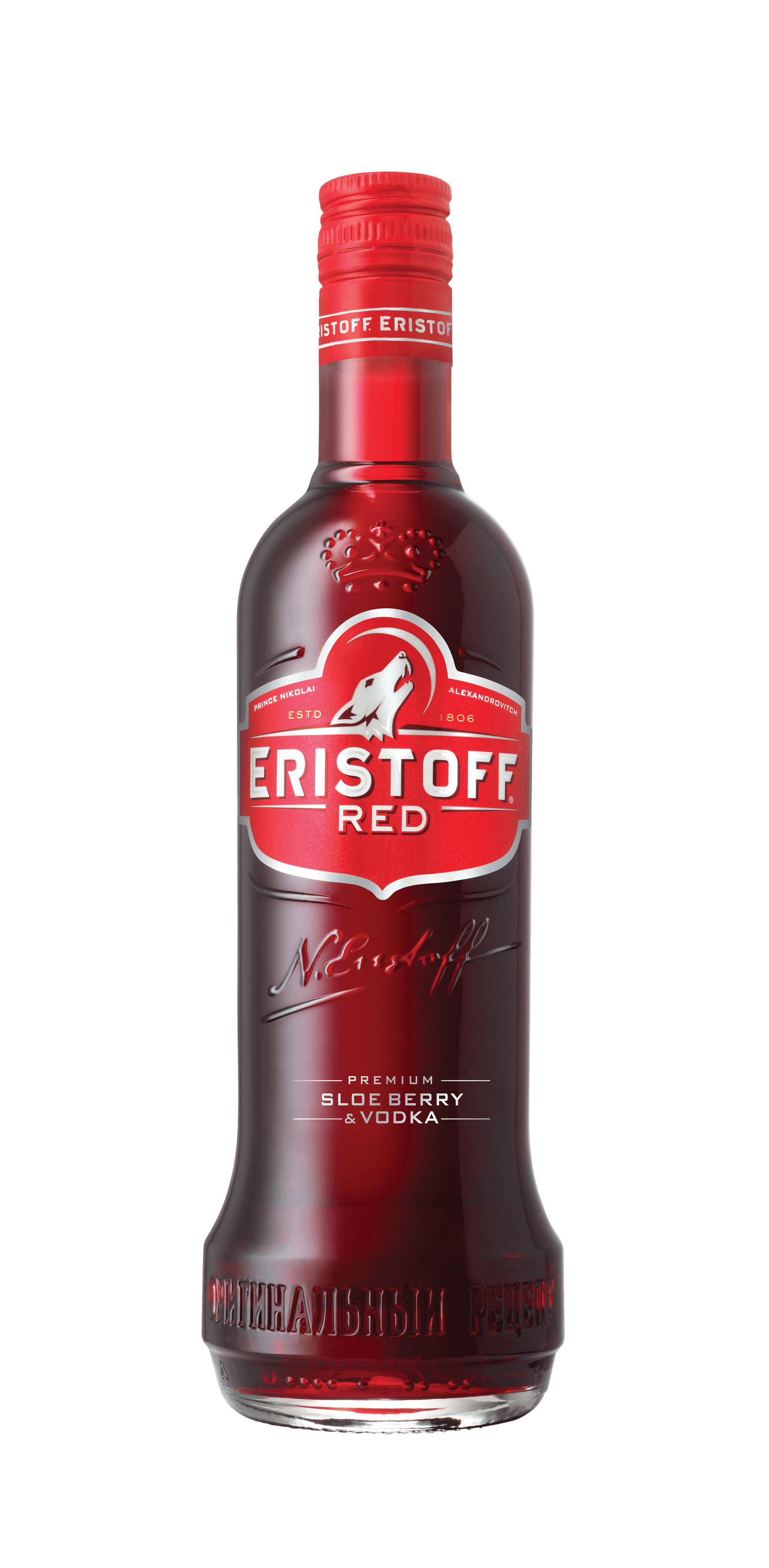 Eristoff Red Vodka Fl 70