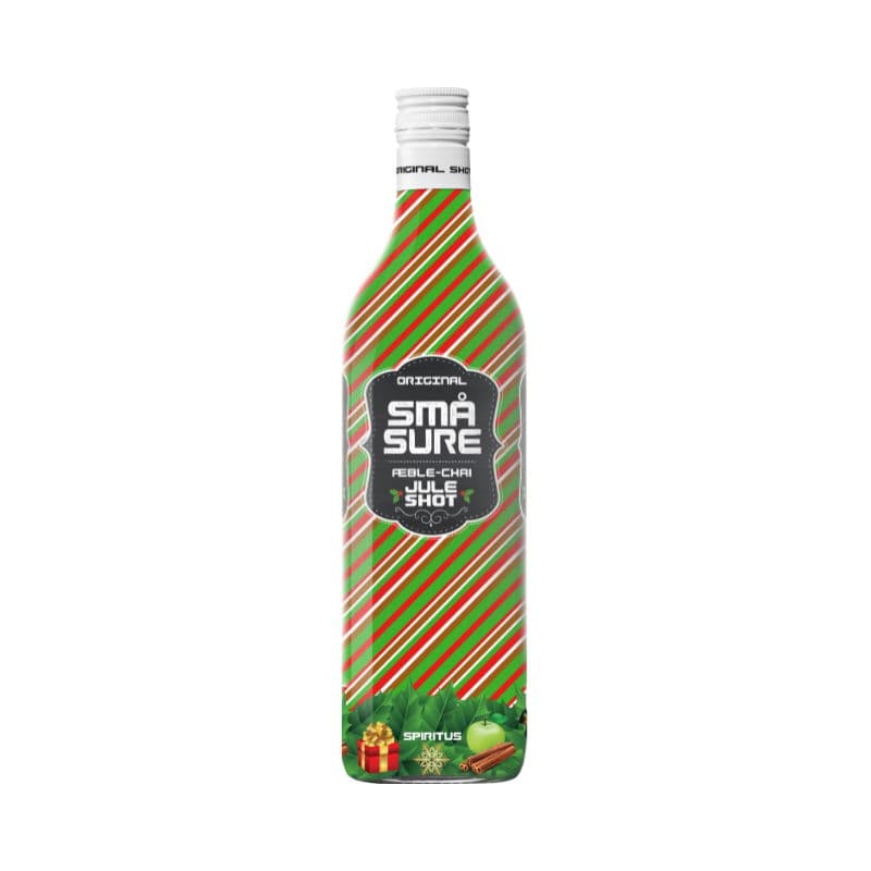 Små Sure Jule Shot &quot;Æble-chai&quot; 1 Ltr