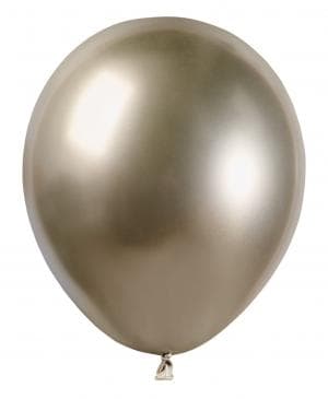 Glinsende Balloner Champagne 100 Stk.