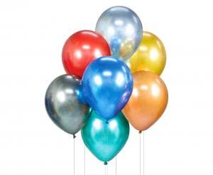 Ballonbuket B&C Assorterede Farver 7 Stk.
