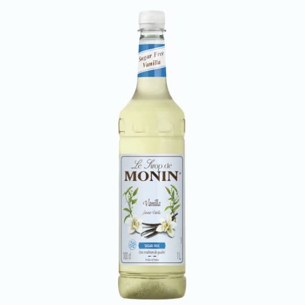 Monin Sirup Vanilje / Vanille, Sukkerfri Pet 100