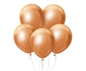 Balloner Kobber Platin 45cm / 5 Stk.